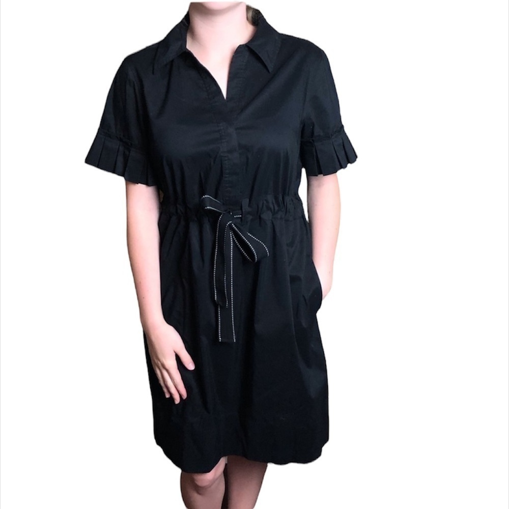 Elle, black dress, EUC